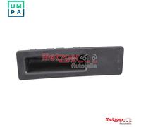 Boot lid handle black 2310854 METZGER for BMW 5 5 Touring X3 3 X5 4 Coupe X4 X6