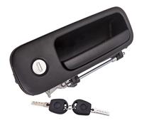 Car Tailgate Handle Lock & 2 Keys Kit for VW Golf MK3 MK4 1J6827565B Black