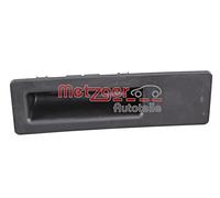 Boot lid handle black 2310854 METZGER for BMW 5 5 Touring X3 3 X5 4 Coupe X4 X6