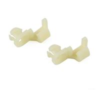 Tailgate Handle Rod Clips for C/for K Series C1500 C2500 C3500 for Gmc Trucks - 2-piece Plastic Retaining Clips Rear Exterior Moulding
