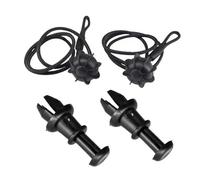 Tailgate lanyard Compatible With VW For 8P Tailgate Trunk Parcel Shelf String Cord Tonneau Cover Strap 2 PCS OEM：1K6863447A 1K6863447A9B9