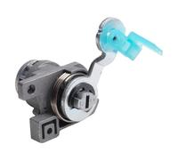 Tailgate Lock for Door Lock Cylinder Key Gray and Black Zinc Alloy Material Designed Specifically