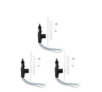 Tailgate Lock Trunk Lid Latch Universal Car Central Door Lock Motor Single Gun Type Solenoid Actuator Motor Kit 1-5 Piece 12V 2/5-Wire Tailgate Boot Lock(5 Wire 3 Piece)