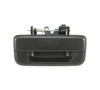 Tailgate Opening Button Black And Chrome ExteriorTailgate Door Handle For Mazda Bt50 Pickup For Ranger 2006-2012(BLACK)