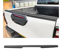 Tailgate Protector for Toyota Hilux 2021-2026 (Invincible Invincible X GR Sport) Handle Cut-Out Guard Rail Spoiler Cap Premium LLDPE Anti-Slip Styling - Matte Black