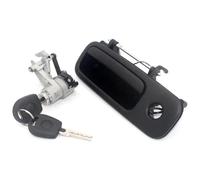 Tailgate Rear Outer Door Handle With Lock 2 Keys 1J6827297G 7565B For G&olf IV For Lupo For Seat For Arosa 1997-2006 Locks Latch Actuator(Pair)