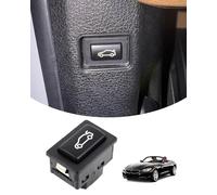 Tailgate Rear Trunk Switch Button Replacement for BMW E90 F30 E60 F10 F11 E84 F22 F23 F25 E81 E82 F01 F32 X1 X3 Z4,1 2 3 4 5 6 7 Series Trunk Release Button Replacement OE 61319200316 - Black