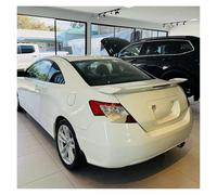 Tailgate Wing For Civic Coupe 2006 2007 2008 2009 2010 2011 SI Style Rear Trunk Spoiler W/ 3rd Brake LED Light(WHITE)