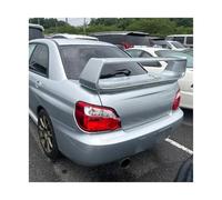 Tailgate Wing For Subaru For Impreza For WRX For STI 2002-2007 Sedan Rear Trunk Spoiler Wing W/LED Brake Light(Gray)