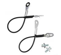 Tailgate Wiring Harness with Fixing Screws Replacement Part Number 25838260 25838261 11609938 Replacement Tailgate Cable Pulley Compatible with 2007 Onwards