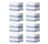 TAILI Extra Large Vacuum Storage Bags Cube 8 Jumbo(80x100x38 cm), Clear