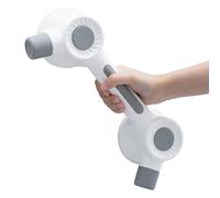 TAILI Grab Rails for Bathroom, MAX Hold 160 KG, Super Strong Bath Safety Grab Rail for Microcrack Tile, Shower Handrail for Elderly, Seniors, Disabled, Adhesive Handle Bars, Disability Aids - Grey