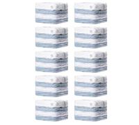 TAILI Vacuum Storage Bags 10 Pack,Jumbo Cube (31x40x15 Inch), Extra Large Transparent Vacuum Bags for Comforters Blankets Bedding Duvet,Closet Organizers