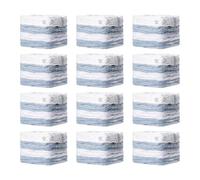 TAILI Vacuum Storage Bags 12 Pack,Jumbo Cube Transparent(31x40x15 Inch),Extra Large Vacuum Storage Bags for Colthes Comforters Blankets Bedding Duvet,Space Sealer