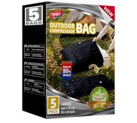 TAILI Vacuum Storage Bags Outdoor 5 Pack, Jumbo 100 x 74 CM, Tear-Proof