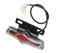 Taillight Assembly For 36V 60V Electric Bicycle Rear Rack Mount ABS Material Multiple Cable Connections Brake Light Turn Signal for Night Vision Light Black Red 145x45x70mm 135cm