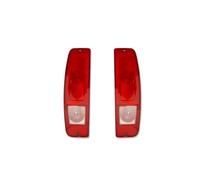 Taillight Car Rear Tail Light Housings For Styleside F100/250/350 TRUCK1967-1972 Econoline E100/200/3001967-1974 For Bronco 1967-1977 Tail Light Lamp Lens(Red Lens)