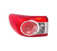 Taillight Compatible With For COROLLA 2011 2012 2013 Car Tail Light Cover Taillight Half Assembly Exterior Tail Lamp Brake Light 8156002580(Left)