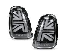 Taillight For BMW For Mini For Cooper R56 R57 R58 R59 For LCI 2007-2013 2PCS Full LED Tail Lights Brake Reverse Tun Signal Lamps Car Rear Light(Transparent,11-2013)