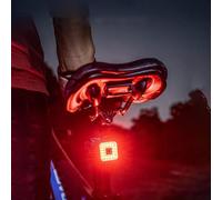 Taillight Night Cycling Brake Warning Light Bicycle Brake Light Smart Sensor Induction Bicycle Brake Light Kit Switch with Sensor for MTB Town Highway Riding