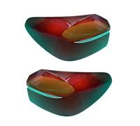 Taillight Protector Compatible With BMW For X4 F26 2014 2015 2016 2017 Car Outer Taillight Shell Rear Signal Parking Lights Cover(Outside A Pair)