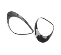 Taillight Trim Frame, 2 Pack, Rear Lamp Bezel Cover for Fiat 500L 2014-2020, ABS Material, Wear Resistant, Quick Installation, Vehicle Exterior Upgrade