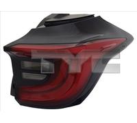Taillight TYC 11-15377-01-2 for MAZDA TOYOTA