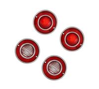 Taillights Compatible With Chevrolet For Corvette C3 1975 1976 1977 1978 1979 Tail Light Assembly Rear Brake Signal Taillight Without Bulbs