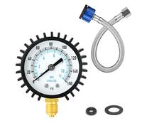 TAILONZ PNEUMATIC 0-11 bar stainless steel 2" inch FACE DIAL Faucet pressure gauge WOG Water Oil Gas
