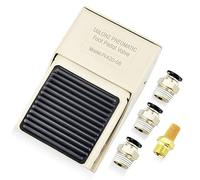 TAILONZ PNEUMATIC 1/4 Inch BSP Threaded Rubber Nonslip Pressure Control Foot Operated Pedal 2 Position 3 Way Foot Pedal Valve FV-420