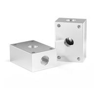 TAILONZ PNEUMATIC 1/4 Inch Push-in connection shunt Push to Connect Fittings Manifold Block Assembly Pneumatic Fittings (Pack of 2)