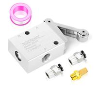 TAILONZ PNEUMATIC 2 Position 3 Way 1/4 Inch Roller Pneumatic Mechanical Valve JM-07
