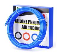 TAILONZ PNEUMATIC Blue 4mm OD 10 Meters PU Air Tubing Pipe Hose Pu Air Hose for Air Line Tubing or Fluid Transfer Tubing