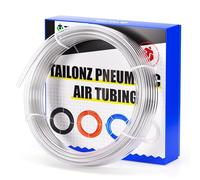 TAILONZ PNEUMATIC Clean 4mm OD 10 Meters PU Air Tubing Pipe Hose Pu Air Hose for Air Line Tubing or Fluid Transfer Tubing