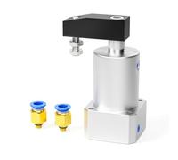 TAILONZ PNEUMATIC Left-Turn Cylinder Pneumatic Rotation Angle of 90 Degrees, Rotary Clamping Angle of The Lower Pressure Cylinder, Pressure Clamping Rotating Cylinder ACK25×90L