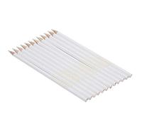 Tailor Chalk Pencils, 12PCS Water Soluble Fabric Pencils White Sewing Marking Tools for Dressmakers Crafters and DIY Enthusiasts