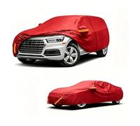 Tailor Made All Season Car Cover Compatible With SEAT Ibiza 6J ST(2008-2015),Waterproof UV Resistant Oxford Fabric Full Protection With Side Zipper Reflective Safety Strip