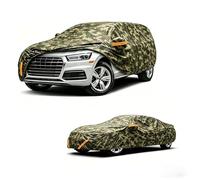 Tailor Made All Season Car Cover Compatible With Seat Ibiza Mk6 (2017),Waterproof UV Resistant Oxford Fabric Full Protection With Side Zipper Reflective Safety Strip