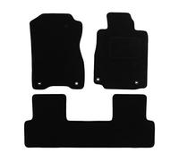 Tailored Black floor Car Mats for CR-V mk4 2012-2017