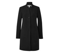 Tailored Blazer Coat in Viscose Blend with High Collar for Women COMMA Noir 40