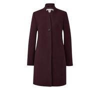 Tailored Blazer Coat in Viscose Blend with High Collar for Women COMMA Rouge 34
