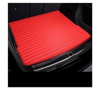 Tailored Car Boot Mats For Alfa For Romeo For Stelvio For Giulia Car Interior Accessories Car Trunk Mat Anti-fouling Pads Floor Carpet Guard Cover Pad(Red)