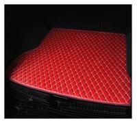 Tailored Car Boot Mats For Hyundai For Santa For Fe 7-Seat SUV 2006 2007 2008 2009 2010 2011 2012 Car Interior Decoration Accessories Floor Carpet Guard Cover Pad(Red)