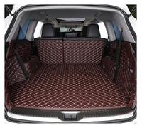 Tailored Car Boot Mats For Macan 2014-2023 Car Styling Cargo Liner Carpet Interior Parts Accessories Car Trunk Anti-fouling Pads Floor Carpet Guard Cover Pad(Coffee full set)