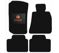 Tailored Car Floor Mats for BMW 3 Series 2019 Onwards G20-G21 Front & Rear, All-Weather Car Mats, Lightweight, Anti-Slip, Custom Fit 4-Pieces Set (Black Trim, 3MM- RUBBER)