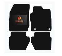 Tailored Car Floor Mats for Ford Eco Sport 2012-Onwards Front & Rear, All-Weather Car Mats, Granulated Backing, Anti-Slip, Custom Fit 4-Pieces Set (Grey Trim, 450- GSM CARPET)