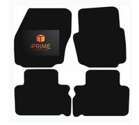 Tailored Car Floor Mats for FORD S Max 2006-2015 All-Weather Car Mats, Granulated Backing, Anti-Slip, Custom Fit 4-Pieces Set (Black & Silver Trim, 450- GSM CARPET)