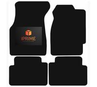 Tailored Car Floor Mats for HONDA Civic EK 1995-2000 Front & Rear, All-Weather Car Mats, Granulated Backing, Anti-Slip, Custom Fit 4-Pieces Set (White Trim, 450- GSM CARPET)