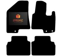 Tailored Car Floor Mats for HYUNDAI ix35 2010-2015 Front & Rear, All-Weather Car Mats, Granulated Backing, Anti-Slip, Custom Fit 4-Pieces Set (Orange Trim, 450- GSM CARPET)