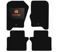 Tailored Car Floor Mats for Land Rover Range Rover Sport 2008-2013 All-Weather Car Mats, Granulated Backing, Anti-Slip, Custom Fit 4-Pieces Set (Black & Blue Trim, 450- GSM CARPET)